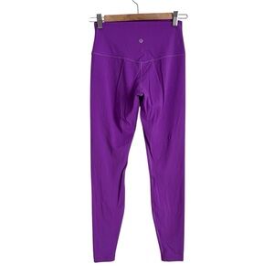 Lululemon Align Pant 28” Purple Athletic Yoga Workout Running Dopamine W5CA4S 6
